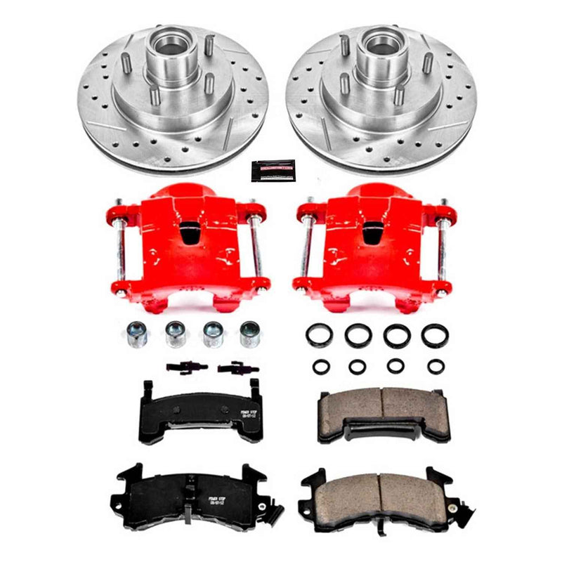 PowerStop Z23 Evolution Sport Brake Upgrade Kits with Calipers KC1985 PowerStop Autoparts