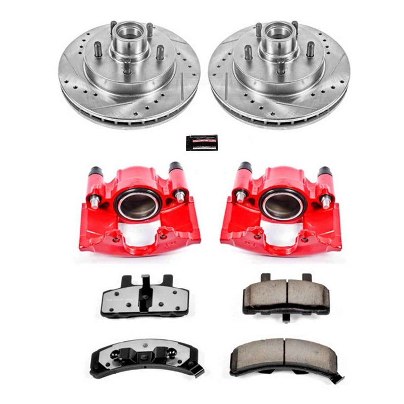 PowerStop Z36 Truck and Tow Brake Upgrade Kits with Calipers KC1990-36 PowerStop Autoparts