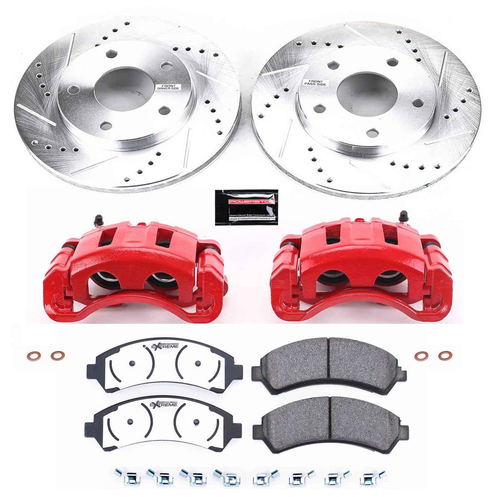 PowerStop Z36 Truck and Tow Brake Upgrade Kits with Calipers KC2004-36