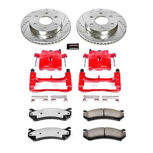 PowerStop Z36 Truck and Tow Brake Upgrade Kits with Calipers KC2009-36 PowerStop Autoparts
