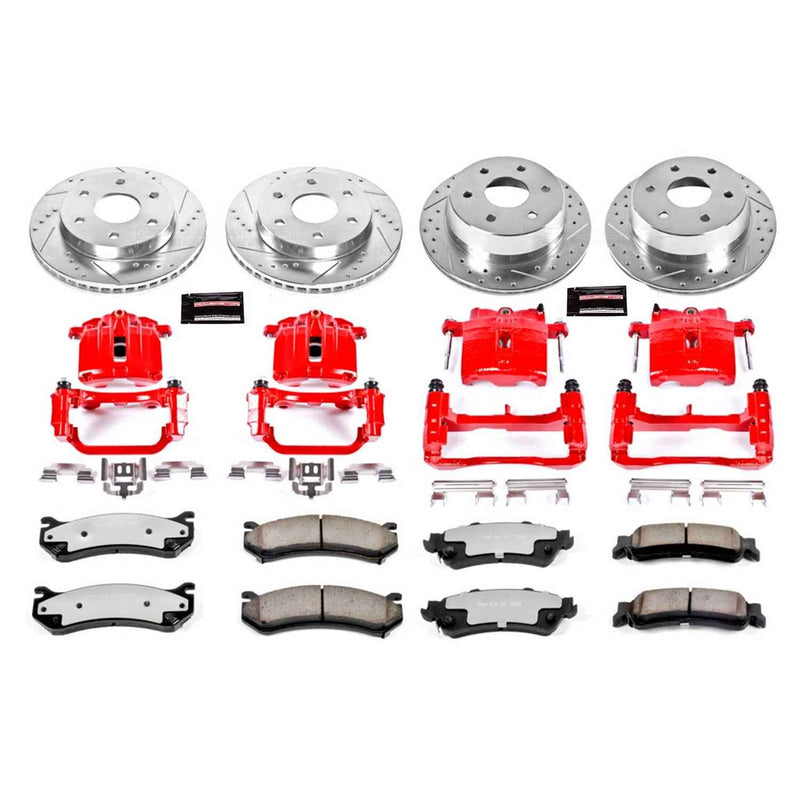 PowerStop Z36 Truck and Tow Brake Upgrade Kits with Calipers KC2010A-36 PowerStop Autoparts