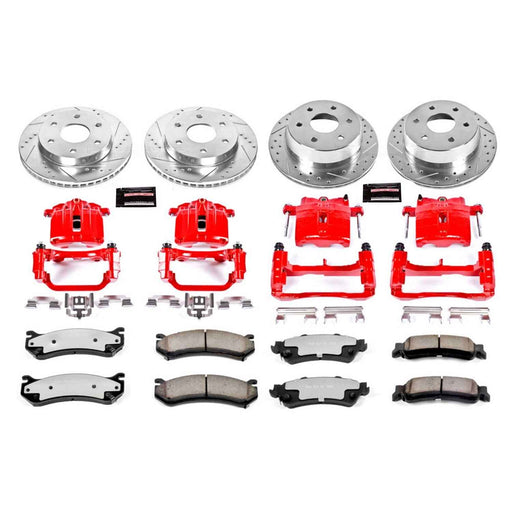 PowerStop Z36 Truck and Tow Brake Upgrade Kits with Calipers KC2010A-36 PowerStop Autoparts