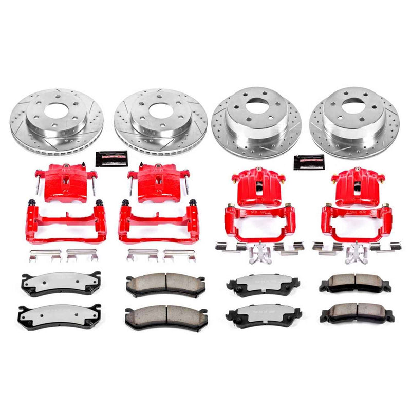 PowerStop Z36 Truck and Tow Brake Upgrade Kits with Calipers KC2010B-36 PowerStop Autoparts