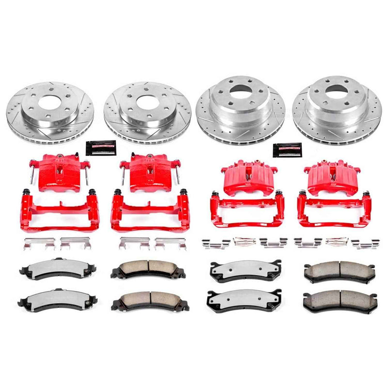 PowerStop Z36 Truck and Tow Brake Upgrade Kits with Calipers KC2015-36 PowerStop Autoparts