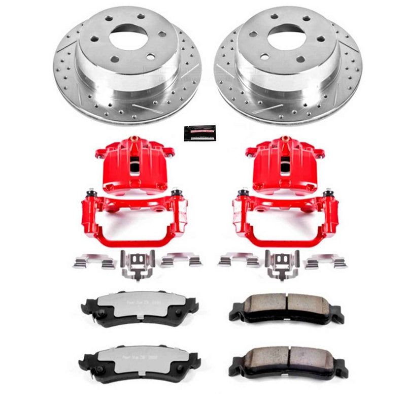 PowerStop Z36 Truck and Tow Brake Upgrade Kits with Calipers KC2018-36 PowerStop Autoparts