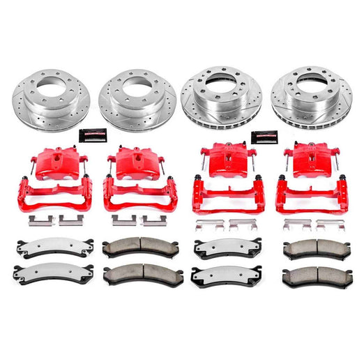 PowerStop Z36 Truck and Tow Brake Upgrade Kits with Calipers KC2023A-36 PowerStop Autoparts