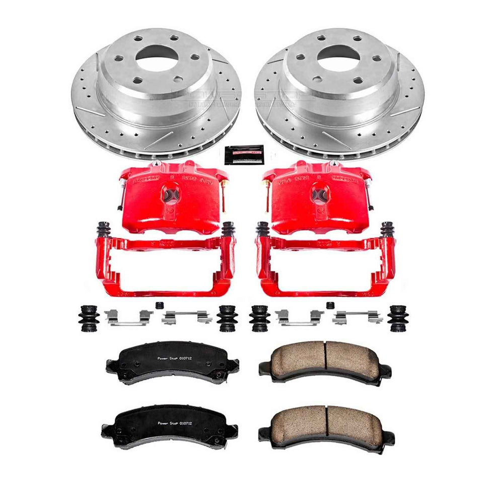 PowerStop Z23 Evolution Sport Brake Upgrade Kits with Calipers KC2047