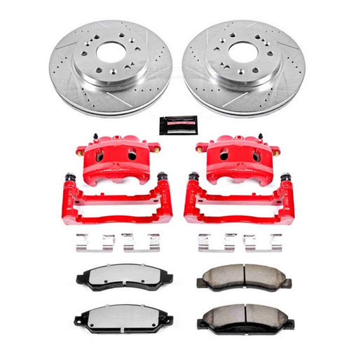 PowerStop Z36 Truck and Tow Brake Upgrade Kits with Calipers KC2067-36 PowerStop Autoparts