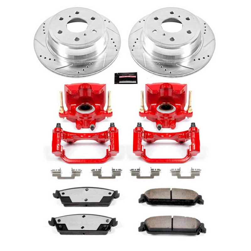 PowerStop Z36 Truck and Tow Brake Upgrade Kits with Calipers KC2083-36 PowerStop Autoparts
