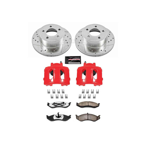 PowerStop Z36 Truck and Tow Brake Upgrade Kits with Calipers KC2119-36 PowerStop Autoparts