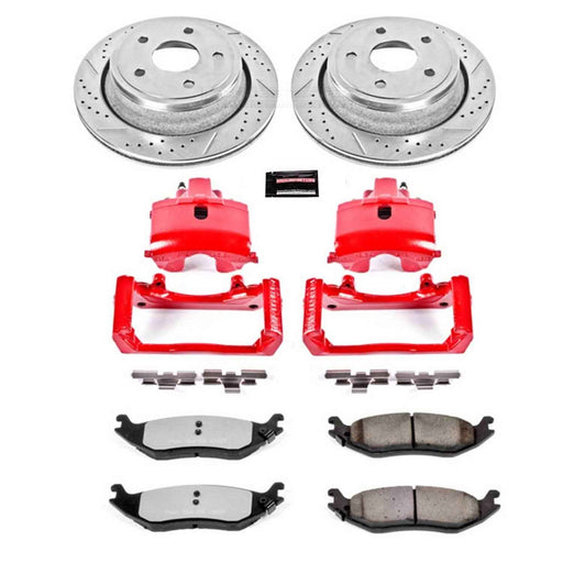 PowerStop Z36 Truck and Tow Brake Upgrade Kits with Calipers KC2172-36 PowerStop Autoparts
