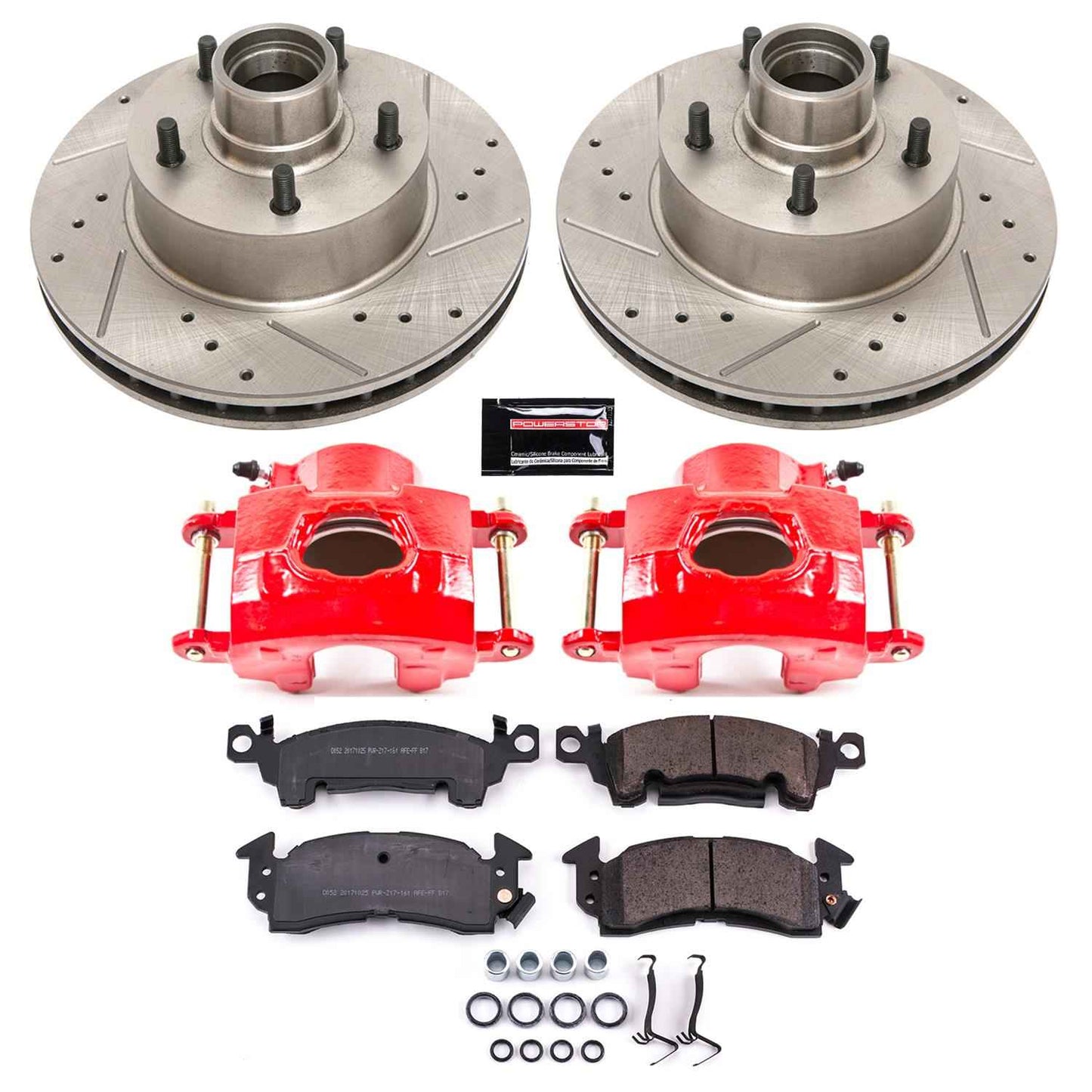 PowerStop Z23 Evolution Sport Brake Upgrade Kits with Calipers KC2908