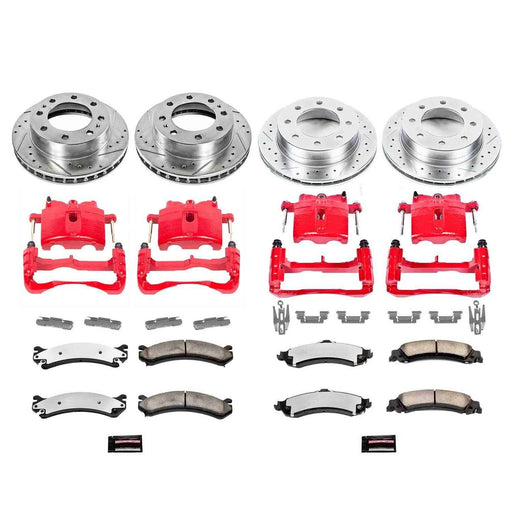 PowerStop Z36 Truck and Tow Brake Upgrade Kits with Calipers KC4426-36 PowerStop Autoparts