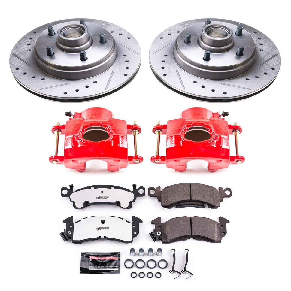 PowerStop Z26 Street Warrior Brake Upgrade Kits with Calipers KC4535-26