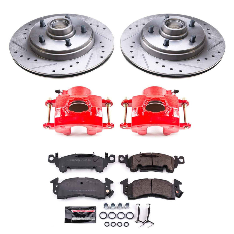 PowerStop Z23 Evolution Sport Brake Upgrade Kits with Calipers KC4535 PowerStop Autoparts