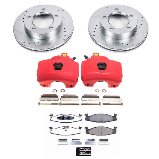 PowerStop Z36 Truck and Tow Brake Upgrade Kits with Calipers for 1994-1996 BRONCO, F-150 - KC5067-36 PowerStop Autoparts