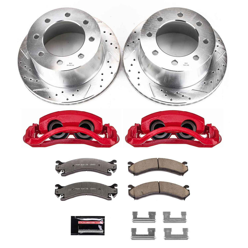 PowerStop Z36 Truck and Tow Brake Upgrade Kits with Calipers KC5337-36 PowerStop Autoparts