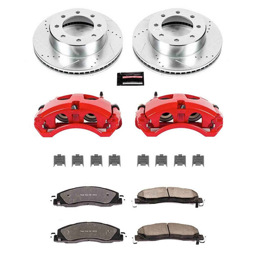 PowerStop Z36 Truck and Tow Brake Upgrade Kits with Calipers KC5411-36 PowerStop Autoparts