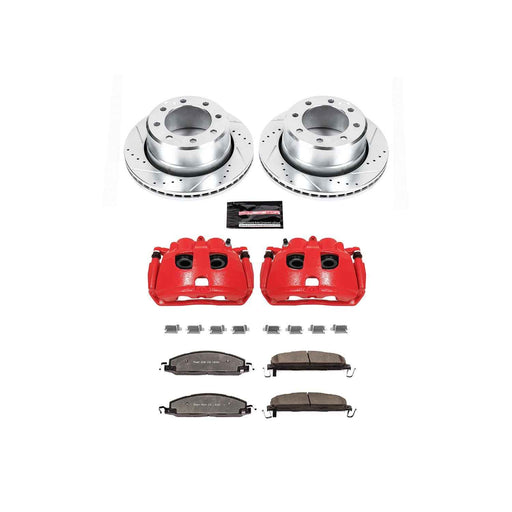 PowerStop Z36 Truck and Tow Brake Upgrade Kits with Calipers KC5487-36 PowerStop Autoparts