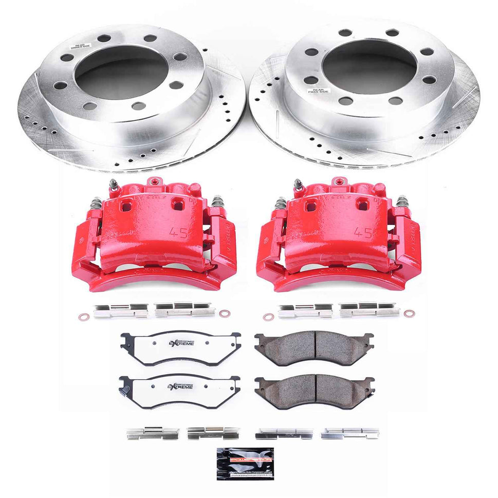PowerStop Z36 Truck and Tow Brake Upgrade Kits with Calipers for 2001-2002 RAM 2500 - KC5489-36