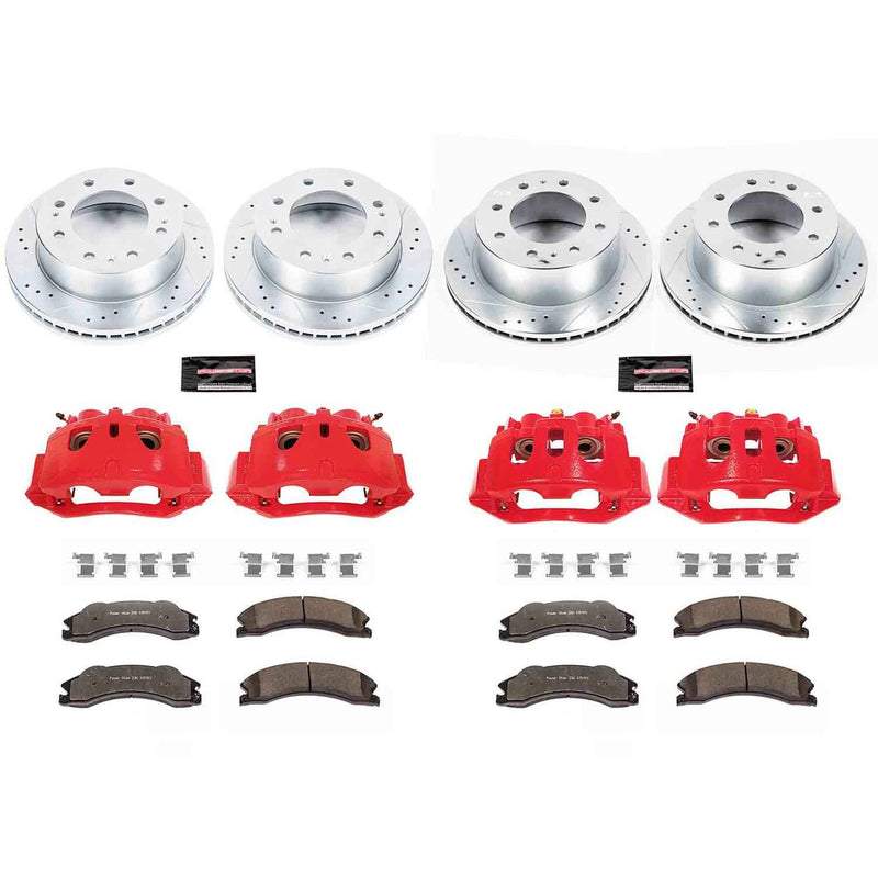 PowerStop Z36 Truck and Tow Brake Upgrade Kits with Calipers KC5561-36 PowerStop Autoparts