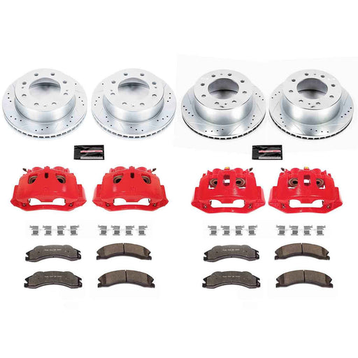 PowerStop Z36 Truck and Tow Brake Upgrade Kits with Calipers KC5561-36 PowerStop Autoparts