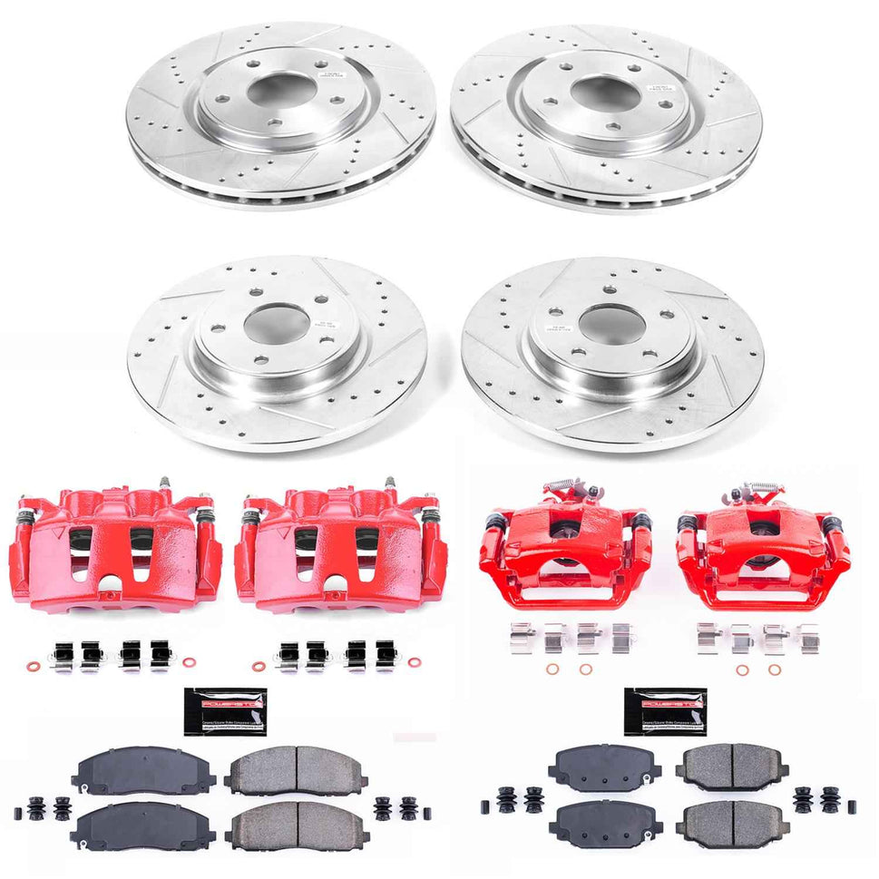 PowerStop Z23 Evolution Sport Brake Upgrade Kits with Calipers KC5960