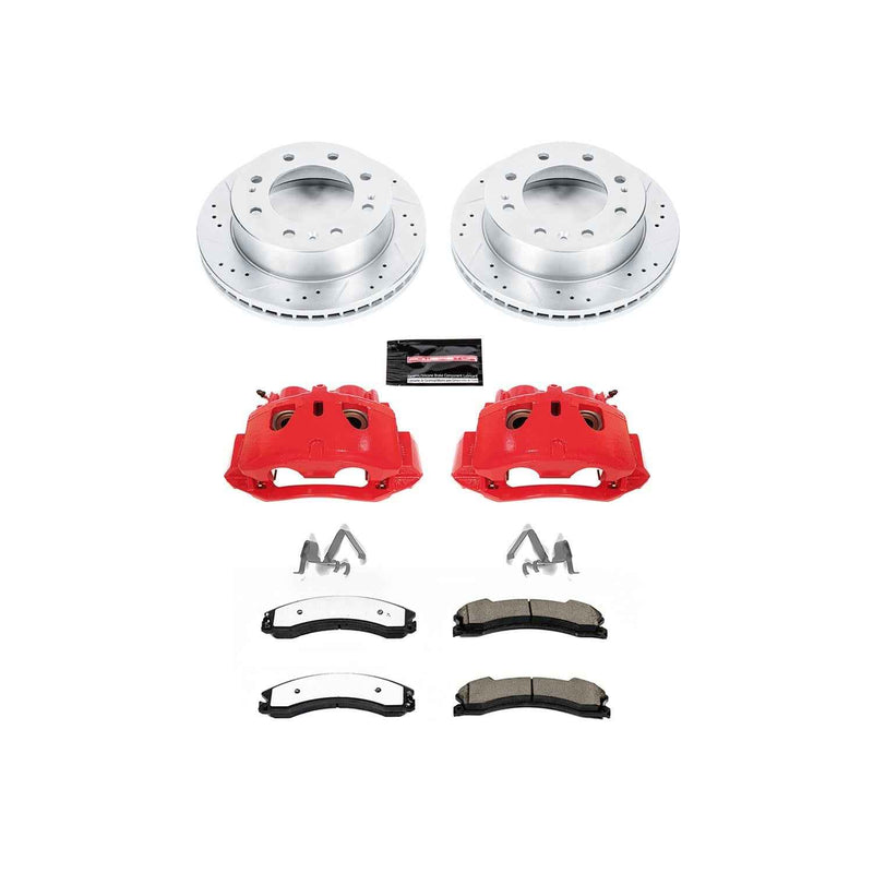 PowerStop Z36 Truck and Tow Brake Upgrade Kits with Calipers KC6258-36 PowerStop Autoparts