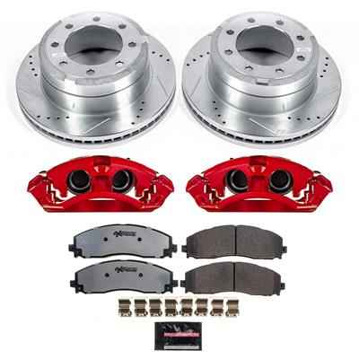PowerStop Z36 Truck and Tow Brake Upgrade Kits with Calipers for 2012-2022 F-250 SUPER DUTY, 2013-2022 F-350 SUPER DUTY - KC6407A-36 PowerStop Autoparts