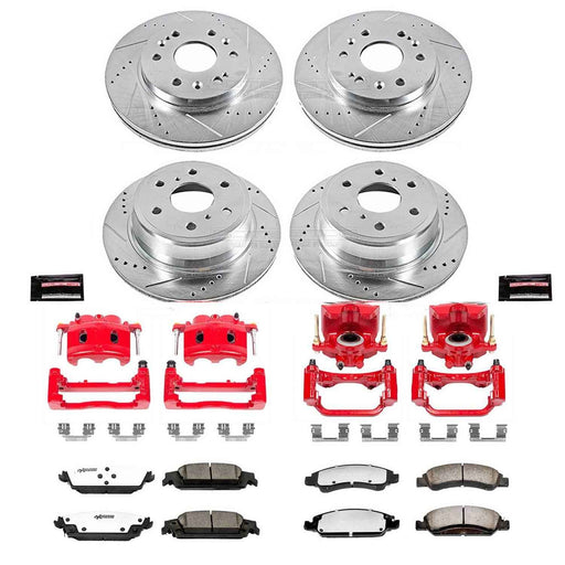 PowerStop Z36 Truck and Tow Brake Upgrade Kits with Calipers KC6560-36 PowerStop Autoparts