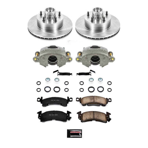 PowerStop Z17 Evolution Plus Stock Replacement Brake Kits with Calipers KCOE2908 PowerStop Autoparts