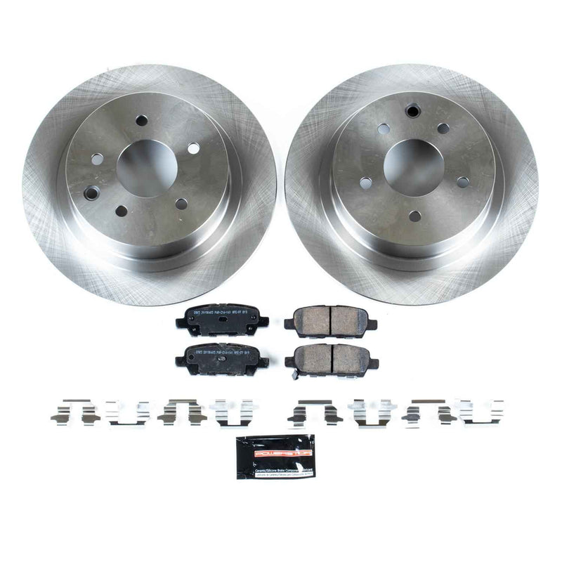 PowerStop Z17 Evolution Plus Stock Replacement Brake Kits KOE098 PowerStop Autoparts