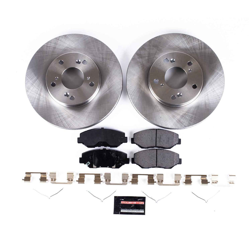 PowerStop Z17 Evolution Plus Stock Replacement Brake Kits KOE1043 PowerStop Autoparts