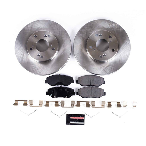 PowerStop Z17 Evolution Plus Stock Replacement Brake Kits KOE1043 PowerStop Autoparts