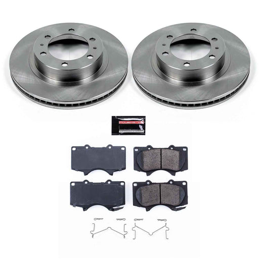 PowerStop Z17 Evolution Plus Stock Replacement Brake Kits for 2003-2009 4RUNNER, 2007-2014 FJ CRUISER, 2005-2023 TACOMA - KOE137 PowerStop Autoparts