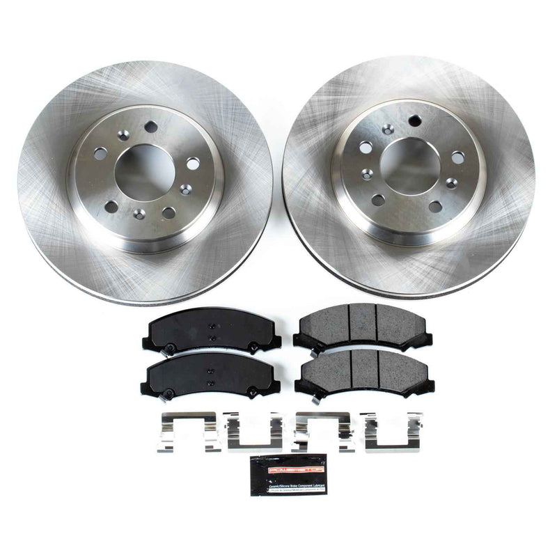 PowerStop Z17 Evolution Plus Stock Replacement Brake Kits KOE1437 PowerStop Autoparts