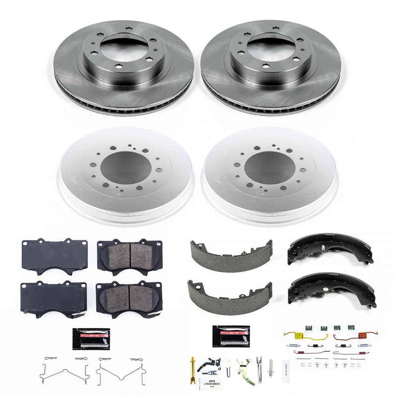 PowerStop Autospecialty Stock Replacement Disc and Drum Brake Kits for 2005-2023 TACOMA - KOE15231DK PowerStop Autoparts
