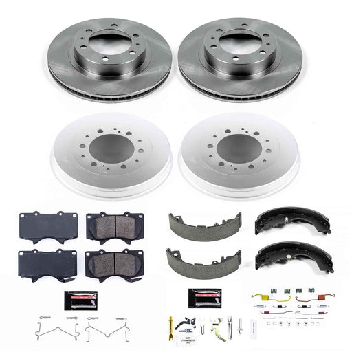 PowerStop Autospecialty Stock Replacement Disc and Drum Brake Kits for 2005-2023 TACOMA - KOE15231DK PowerStop Autoparts