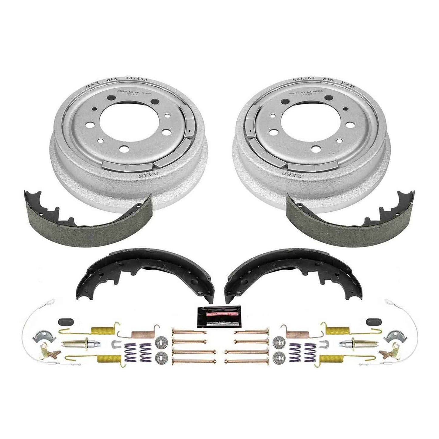 PowerStop Drum Brake Kits for 1978-1983 CJ5, 1978-1986 CJ7, 1982-1986 SCRAMBLER - KOE15277DK