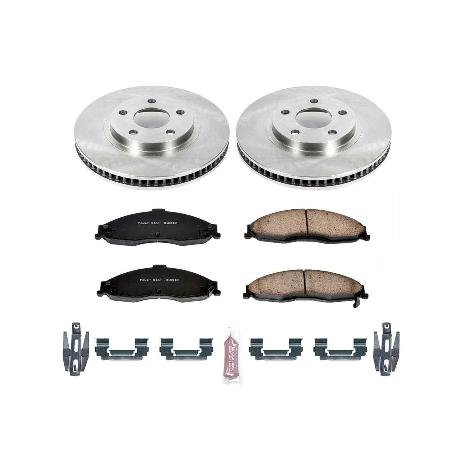 PowerStop Z17 Evolution Plus Stock Replacement Brake Kits for 1998-2002 CAMARO, FIREBIRD - KOE1547
