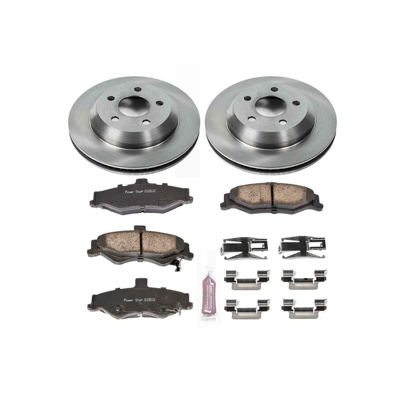 PowerStop Z17 Evolution Plus Stock Replacement Brake Kits for 1998-2002 CAMARO, FIREBIRD - KOE1568 PowerStop Autoparts
