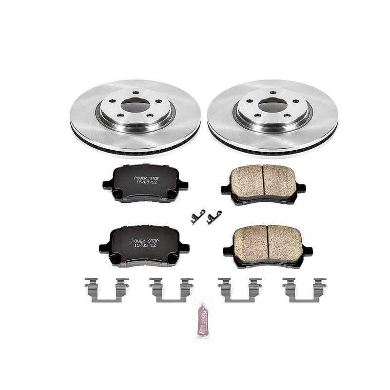 PowerStop Z17 Evolution Plus Stock Replacement Brake Kits KOE1614 PowerStop Autoparts
