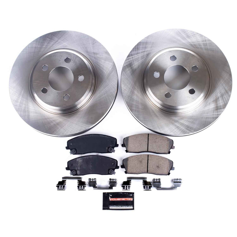 PowerStop Z17 Evolution Plus Stock Replacement Brake Kits KOE1714 PowerStop Autoparts