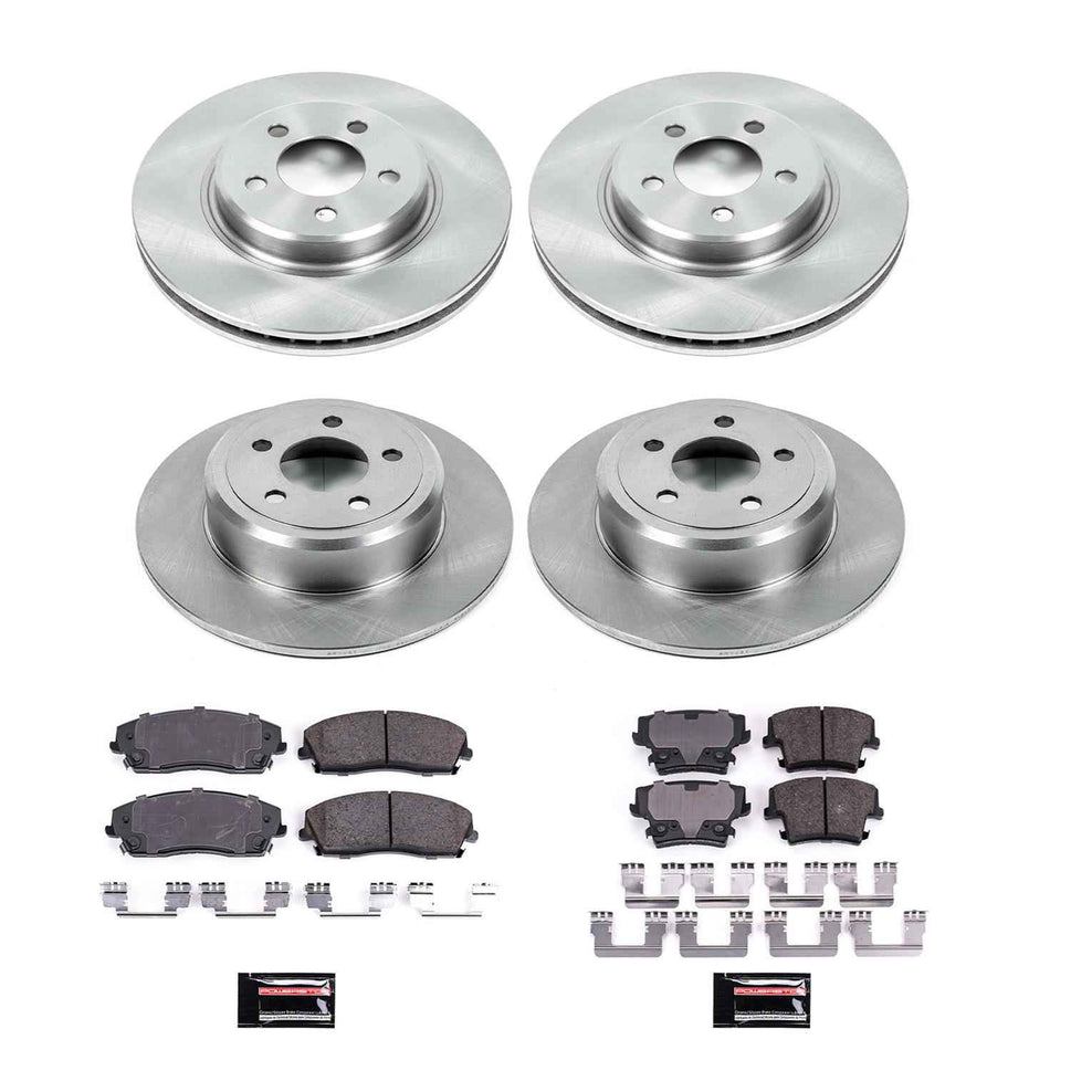 PowerStop Z17 Evolution Plus Stock Replacement Brake Kits KOE1715