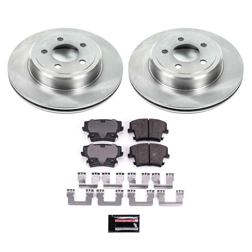 PowerStop Z17 Evolution Plus Stock Replacement Brake Kits KOE1720 PowerStop Autoparts