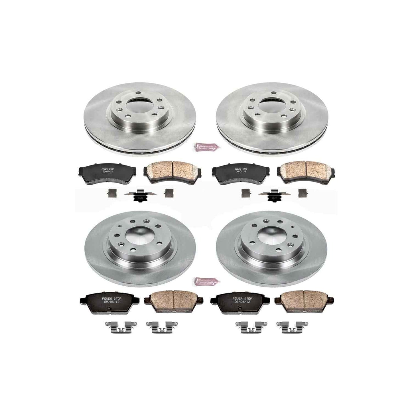 PowerStop Z17 Evolution Plus Stock Replacement Brake Kits KOE200