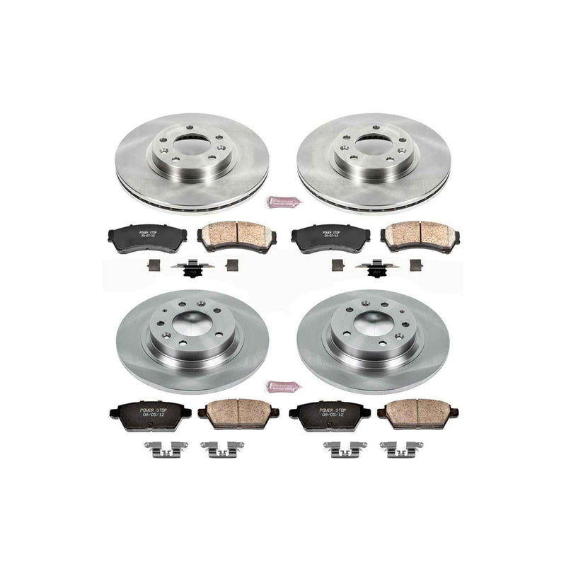 PowerStop Z17 Evolution Plus Stock Replacement Brake Kits KOE200 PowerStop Autoparts