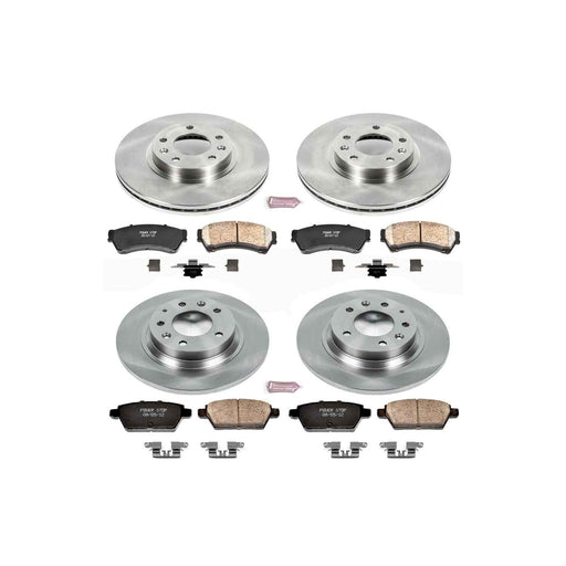 PowerStop Z17 Evolution Plus Stock Replacement Brake Kits KOE200 PowerStop Autoparts