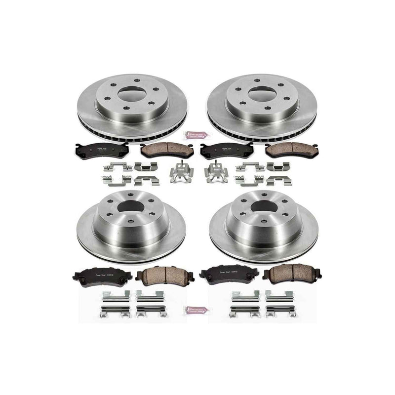 PowerStop Z17 Evolution Plus Stock Replacement Brake Kits KOE2010 PowerStop Autoparts