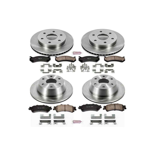 PowerStop Z17 Evolution Plus Stock Replacement Brake Kits KOE2010 PowerStop Autoparts